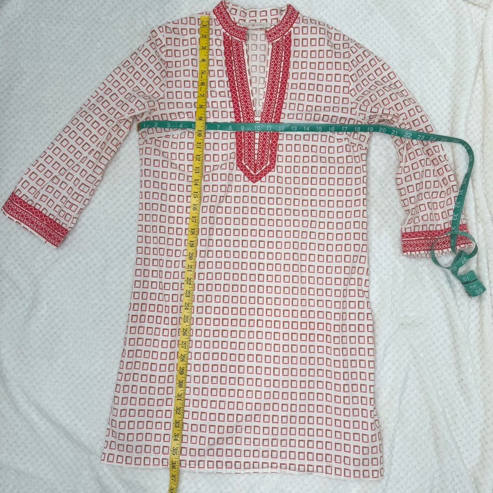 Tory Burch embroidered tunic dress size 10 - Picture 9 of 14